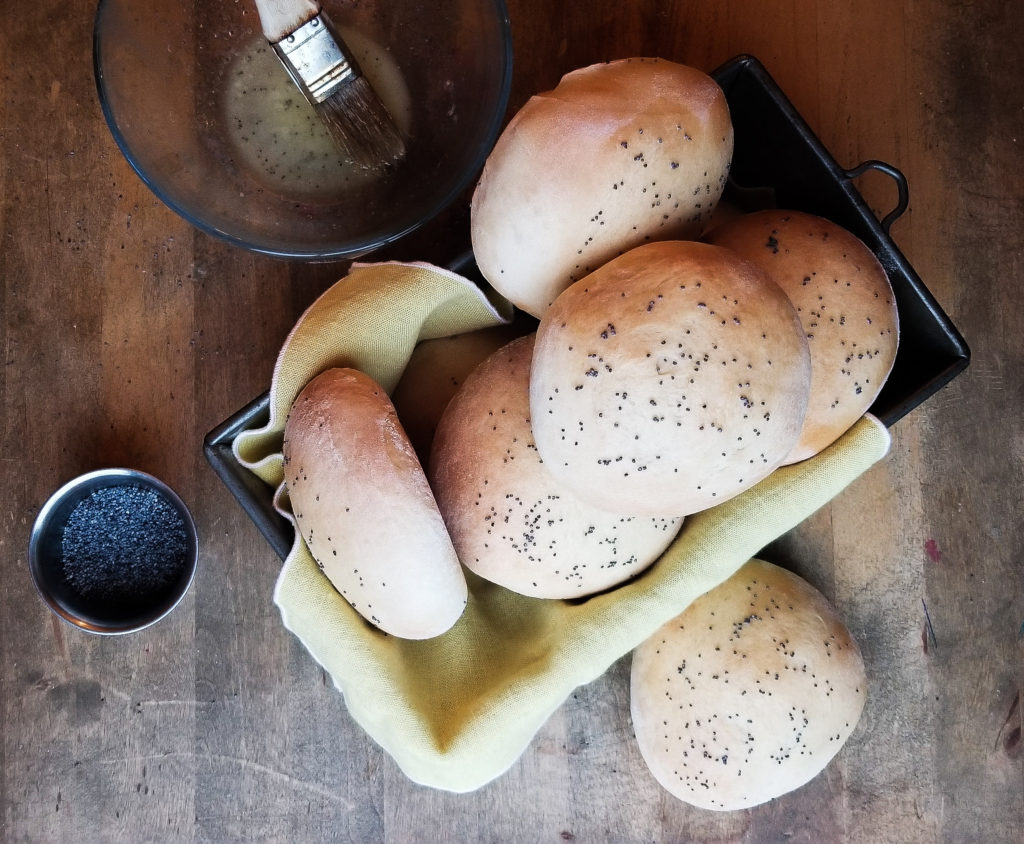 HOMEMADE SUPER SOFT HAMBURGER BUN RECIPE | the frozen biscuit