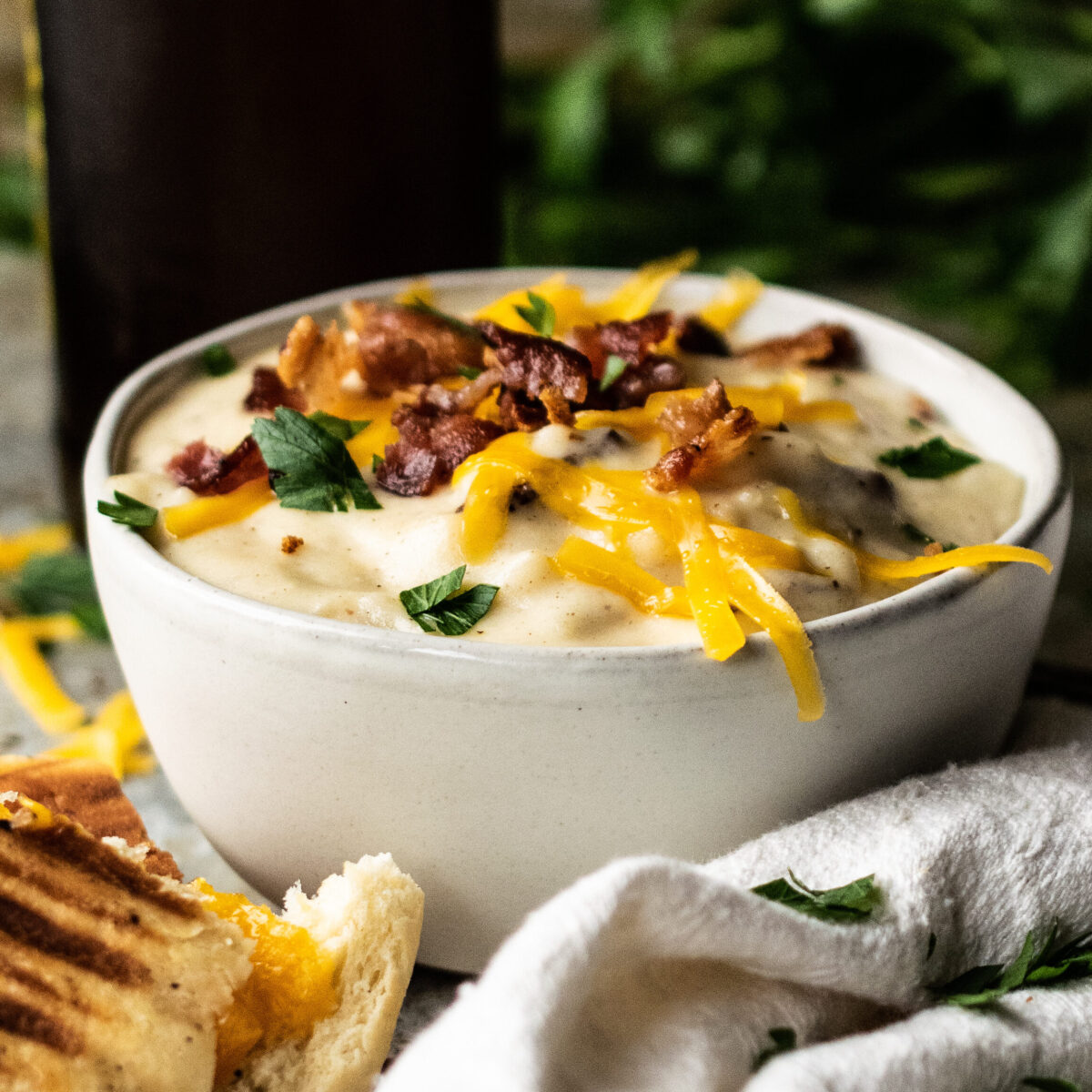 Beer Cheese Potato Soup