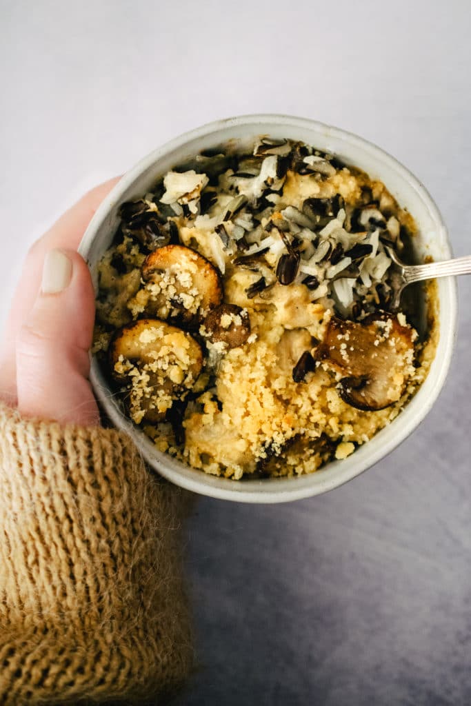 mushroom and wild rice casserole The Frozen Biscuit