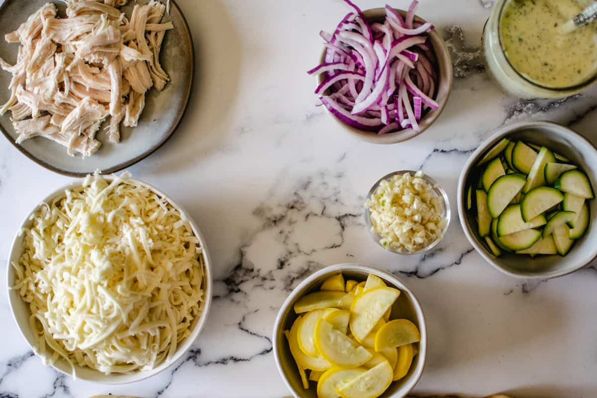 zucchini pizza topping ingredients