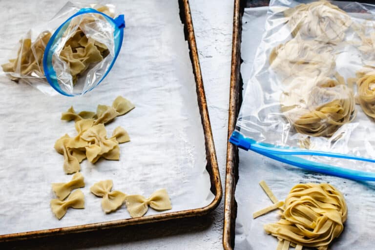 How to Freeze and Store Fresh Pasta Dough - The Frozen Biscuit from scratch