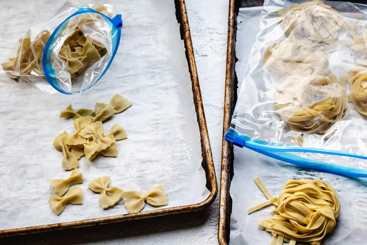 How To Freeze And Store Fresh Pasta Dough The Frozen Biscuit From Scratch