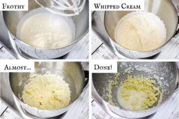 making butter from heavy cream experiment