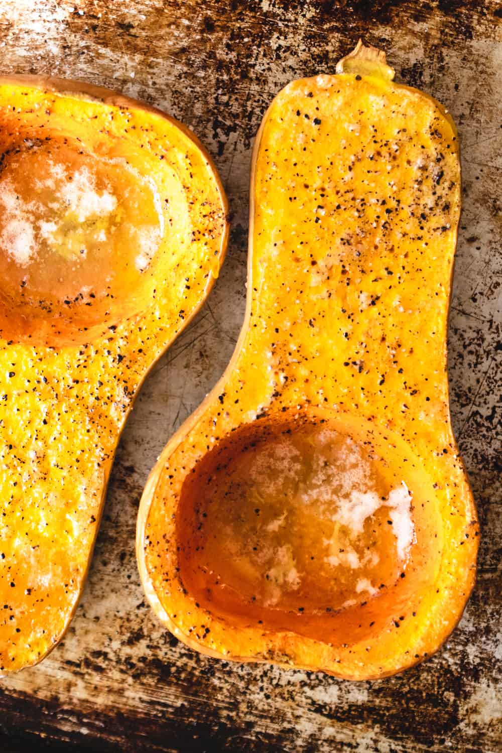 How to Bake Butternut Squash in the Oven - The Frozen Biscuit