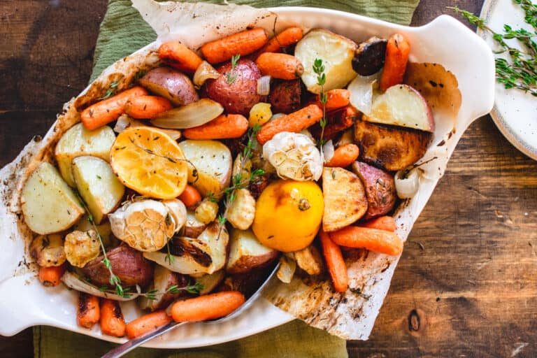 Oven Roasted Root Vegetables - The Frozen Biscuit