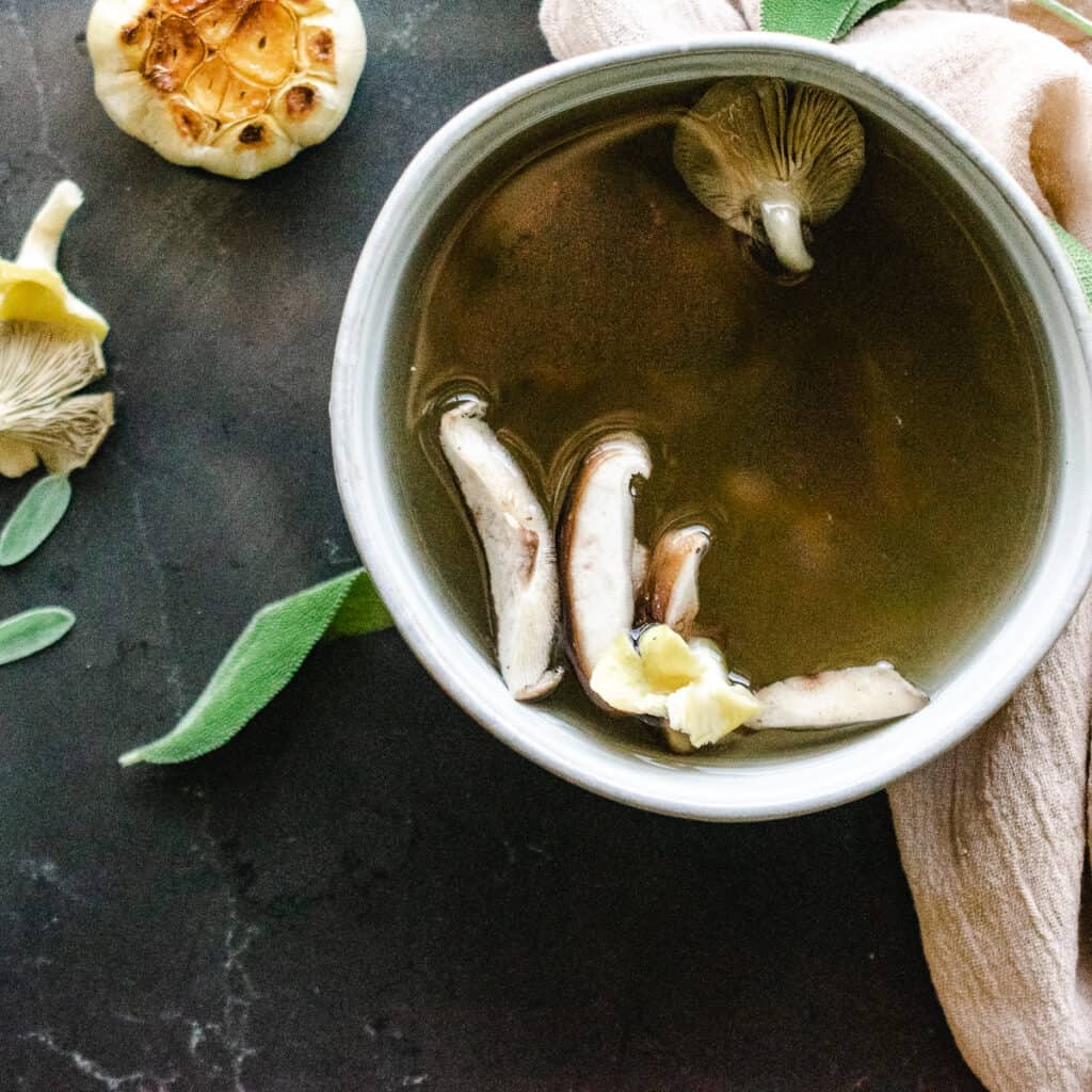 How to Make Shiitake Mushroom Broth The Frozen Biscuit
