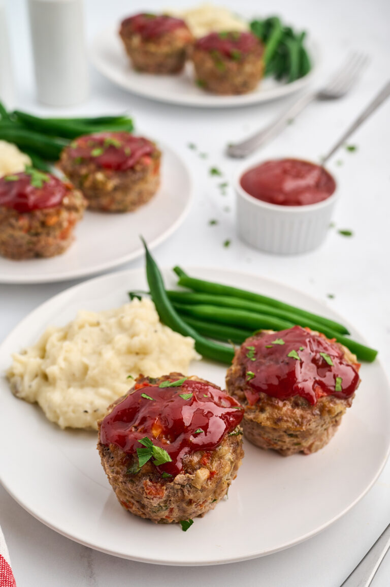 Mini Meatloaf Recipe - The Frozen Biscuit